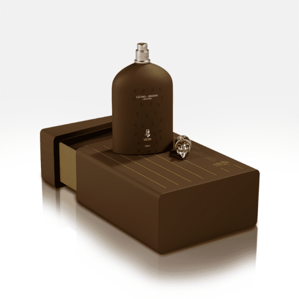 Lecmo Brown Leather 100ml - Image 3